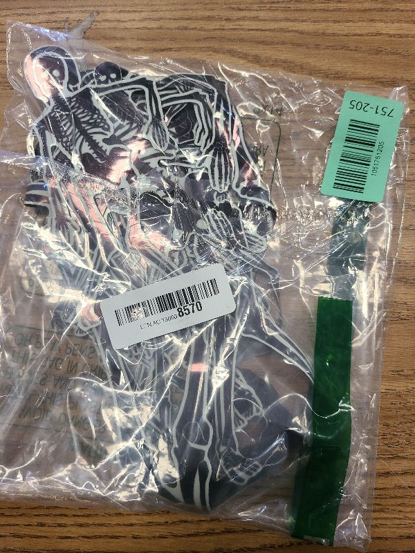 Photo 1 of 16 Piece Large Magnets Bats Skeletons Halloween Garage Door Decorations 4 Sizes 3D Glow in The Dark Halloween Bat Stickers Door Magnets for Indoor Outdoor Garage Party Refrigerator Car(Skeletons)