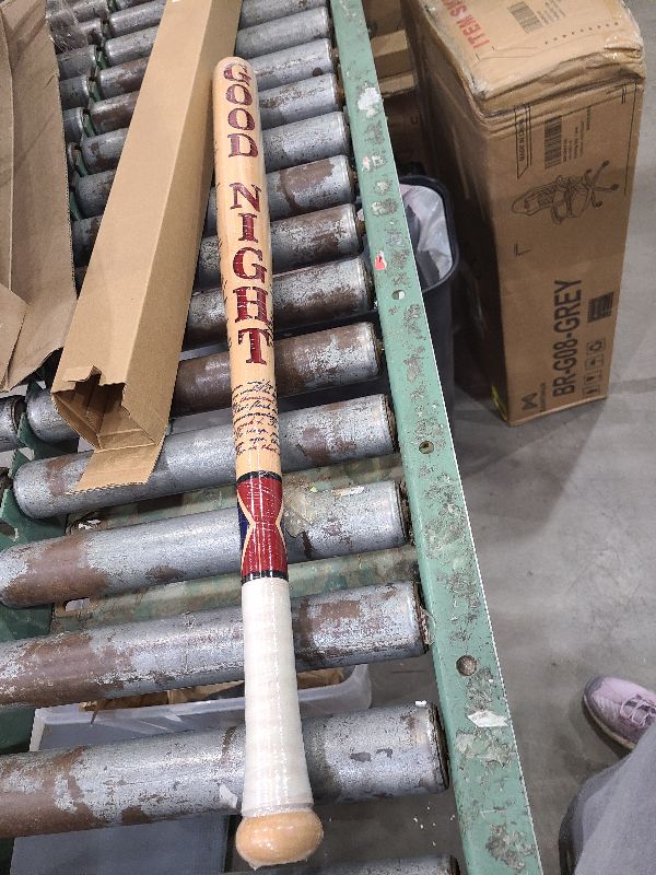 Photo 1 of 28 Inch Baseball Bats Wooden Baseball Bat Cosplay Halloween Parties Costume Prop for Women Birthday Easter Gift