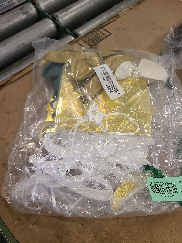 Photo 1 of 21st Birthday Decorations for Him Her, Happy Banner With Cake Topper Number 21 Foil Balloon, Sage Green White Gold Balloons for Men Women 21 Year Old Party Decoration