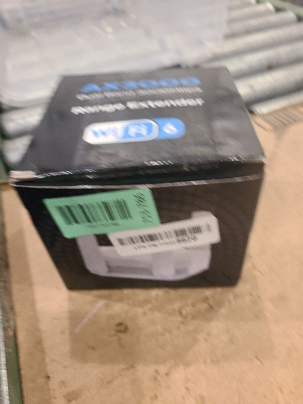 Photo 1 of 2025 AX3000 WiFi 6 Range Extender, WiFi Extender Signal Booster with Gigabit Ethernet Port, Dual Band (2.4G&5.8G) WiFi Repeater Cover to 13888sp.ft, Faster Speed and Wider Cover, Quick Setup (White)