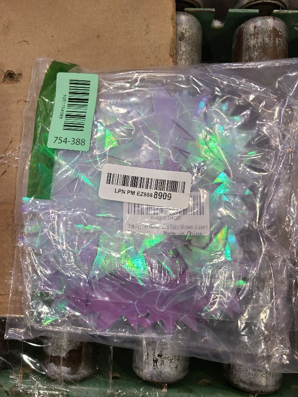 Photo 1 of 116 Pcs DIY Glitter Custom Banner Kit - Custom Banner Including 111 Letters and Numbers, 3 Rope and 2 Threading Device for Personalized Decor for Birthday