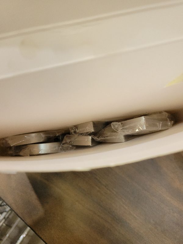 Photo 1 of 20 Pcs Stainless Steel Napkin Rings Metal Napkin Ring Holders Fall Thanksgiving Christmas Modern Serviette Buckles Metallic Adornment for Table Kitchen Dinner Party Wedding (Matte Silver Semicircle)