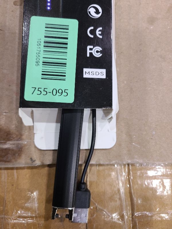 Photo 1 of 2 PCS Candle Lighter,Windproof Flameless Electric Lighter with LED Power Display ? Safety Switch, Upgraded Plasma USB Rechargeable Lighters for Birthday Camping BBQ (Black)