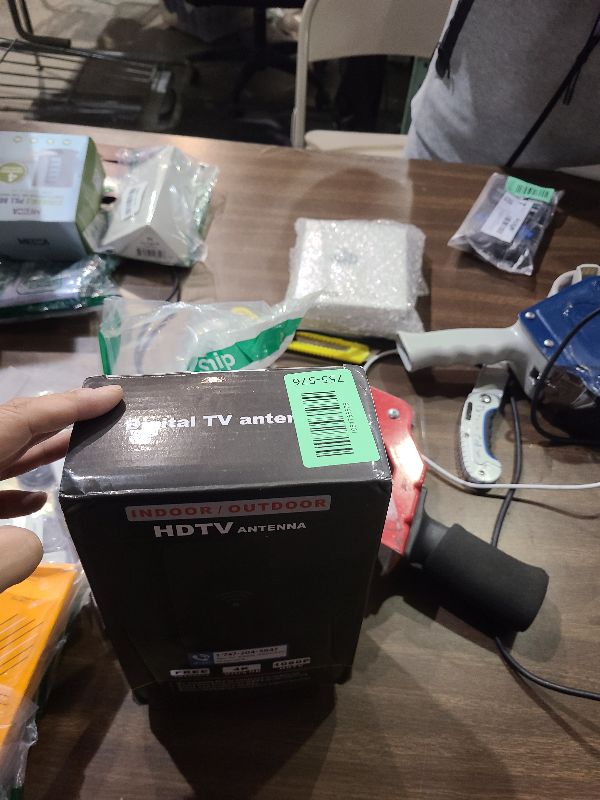 Photo 1 of 2025 Upgraded TV Antenna Indoor, 2800+ Miles Range Digital Antenna for Smart TV Indoor, HDTV Antenna for Local Channels with Amplifier, Outdoor Antenna Support 8K 4K 1080p All TVs -38FT Coax Cable