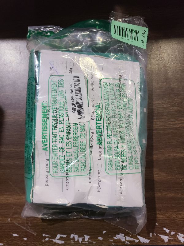 Photo 1 of 2 Pack Pillow Shams King Size 20x36 – 600 Thread Count 100% Organic Cotton White Pillow Covers with 2 Inch Decorative Flange, Soft & Smooth Premium Hotel-Quality Pillowcases Set of 2