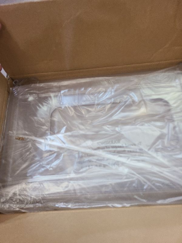 Photo 1 of 1 Pack 2-Tier Bathroom Organizers and Storage, Clear Under Sink Organizer Vanity Countertop Storage Pantry Organizers, Pull-Out Cabinet Organizer With Track For Bathroom, Kitchen, Pantry