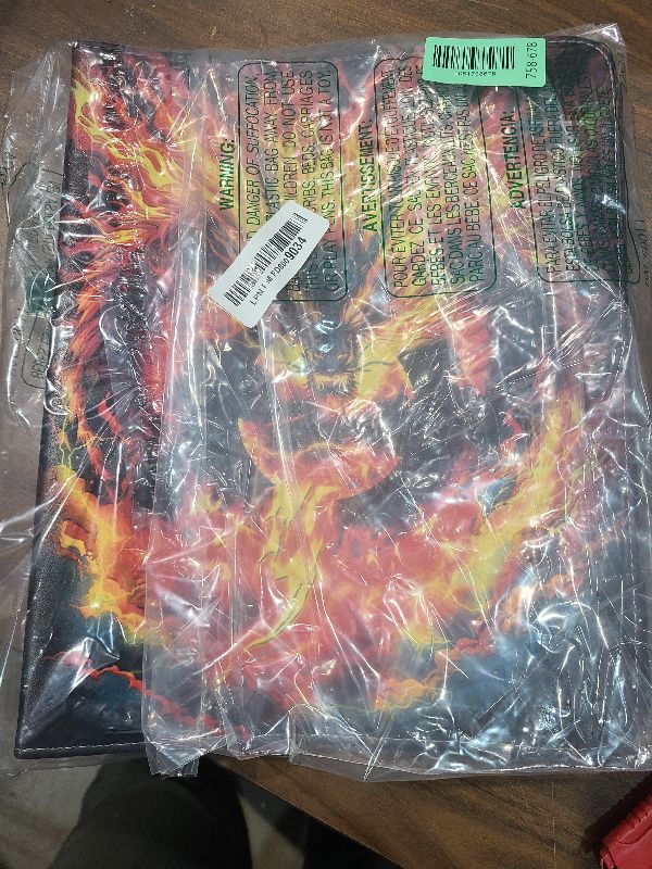 Photo 1 of 1008 Card Binder 9 Pocket Trading Card Binder with 56 Page 3-Ring Removable Sleeves, High Storage Waterproof Card Holder Collection Card Album Carrying Organizer Case for MTG TCG Cards- Dragon