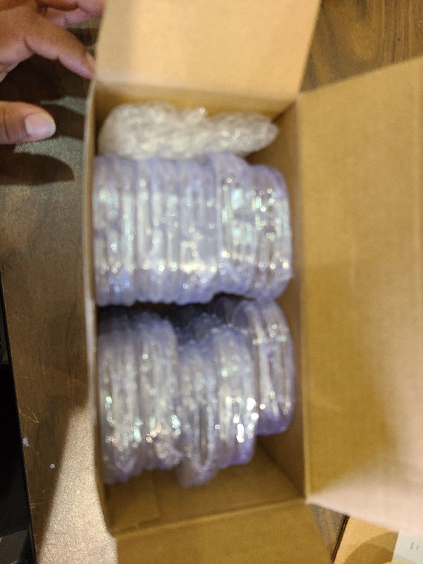 Photo 1 of 120 Pcs Clear Shower Curtain Rings Plastic Shower Curtain Hooks Bulk C Shaped Rings Hook Hanger for Bathroom Window Rod