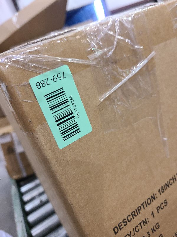 Photo 1 of 18 Inch Wall Mount Fan with Remote, 3-speed Wall Oscillating Quiet Fan with 5 Blades, Adjustable Tilt and Timing, High Velocity Wall-Mounted Fans for Bedroom, Gym, Office, Warehouse, Garage, Gold