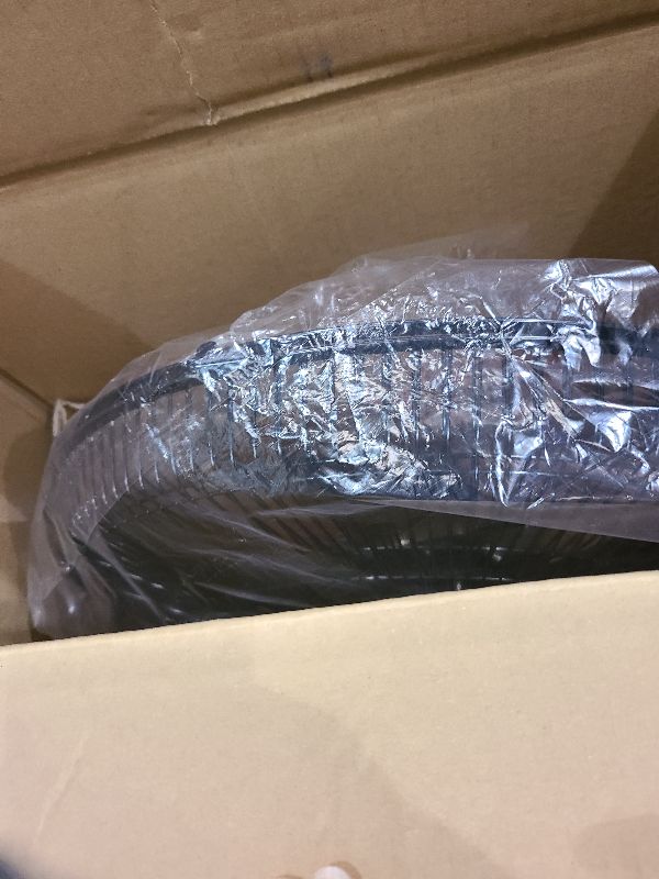 Photo 1 of 18 Inch Wall Mount Fan with Remote, 3-speed Wall Oscillating Quiet Fan with 5 Blades, Adjustable Tilt and Timing, High Velocity Wall-Mounted Fans for Bedroom, Gym, Office, Warehouse, Garage, Gold