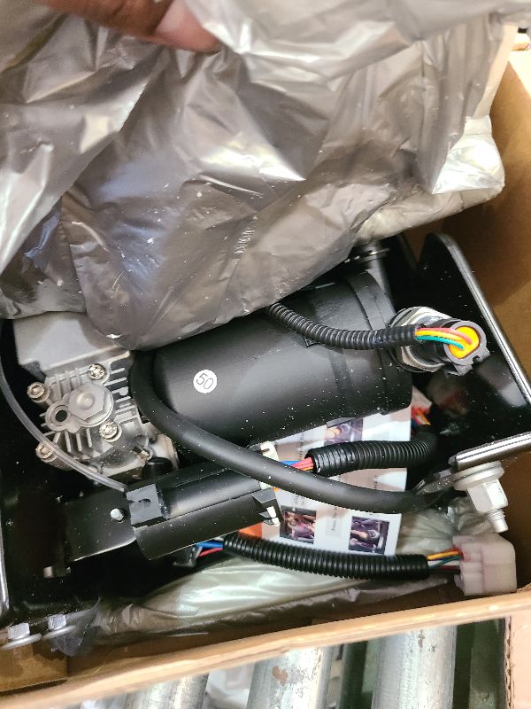 Photo 1 of 15254590 19299545 20930288 Air Ride Suspension Compressor Pump Compatible with Escalad-e Avalanch-e Suburba-n Tahoe Yukon