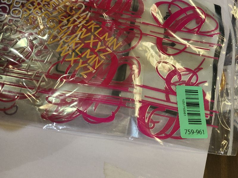 Photo 1 of 10 Sheets Personalized Split Letter Stickers for Water Bottles Christmas Crafts Waterproof Vinyl Name Decals for 30 40 oz Tumbler UV DTF Cup Wraps Custom Stickers for DIY Helmet Laptop(Multicolored)