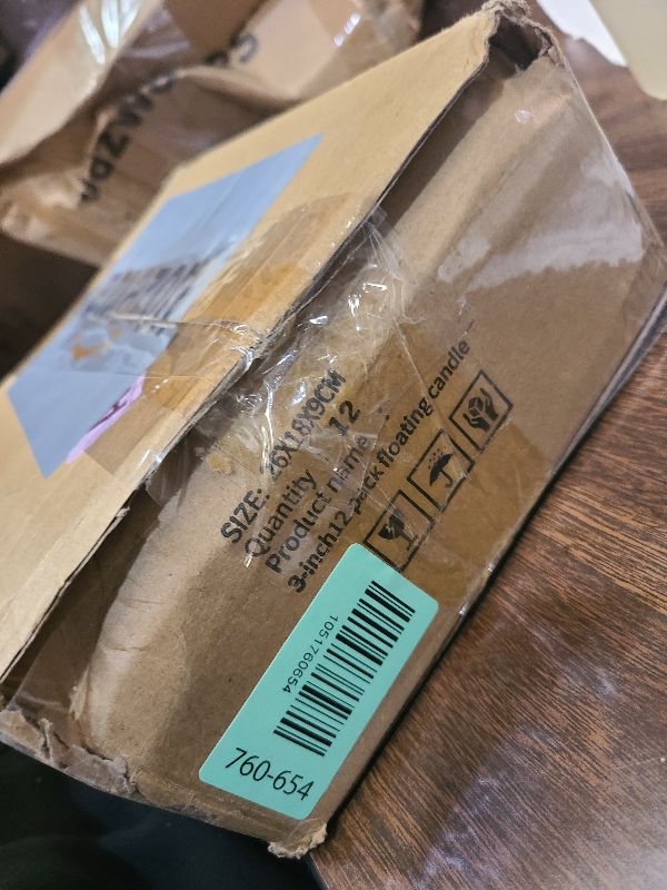 Photo 1 of 10 Hour Red Burgundy Floating Candles Large 3 Inch Unscented Dripless Pool Water Wax Candles for Vases, Centerpieces at Wedding, Party, Holiday, Set of 12