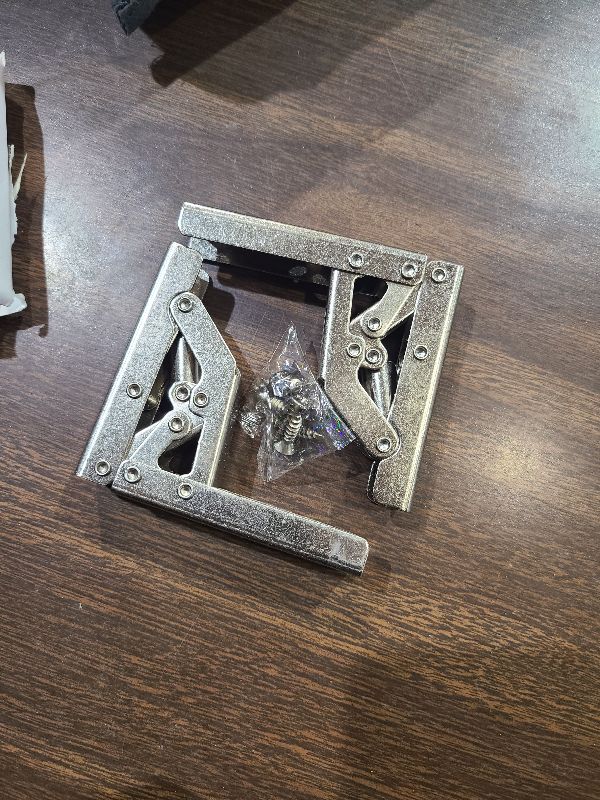 Photo 1 of 2 Pack 90-Degree Folding Door/Shelf Hinge 998