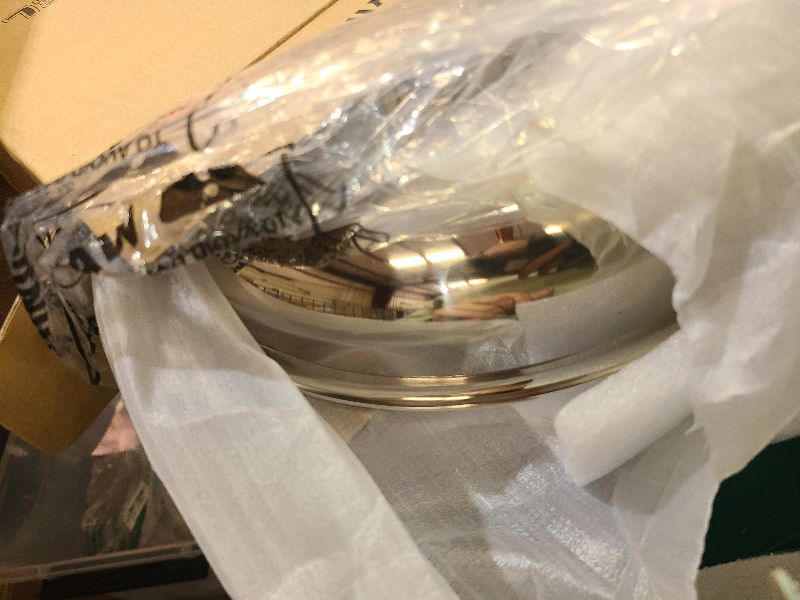 Photo 1 of 12 Inch Tri-Ply Stainless Steel Frying Pan, Skillet, Induction Cooking Pan, Dishwasher and Oven Safe, Fast & Even Heat, Heavy Duty and Detachable Handle