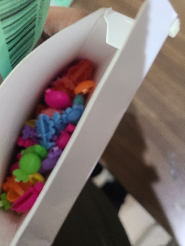 Photo 1 of 120 Pieces Self Hinge Plastic Hair Clips Hair Barrettes for Girls Multi Coloured Flower, Candy, Fish 80s 90s Mini Cartoon Design Barrettes Pins for Toddler Girls