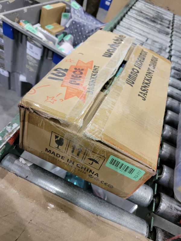 Photo 1 of 162 Pack 18 Colors Washable Sidewalk Chalk Set, Non-Toxic Jumbo Chalk for Outdoor Art Play, Paint on Playground, School Classroom Chalkboard, Office Blackboard, Outside Toys Gift For Kid and Adult