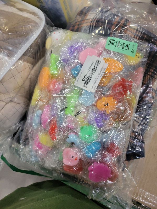 Photo 1 of 100 Pcs Kawaii Squishies Party Favors for Kids 4-8-12, Mochi Squishy Toys Treasure Box Toys for Classroom Prizes,Stress Relief Fidget Toys Birthday Gift for Boys Girls Goodie Bag Pinata Stuffers