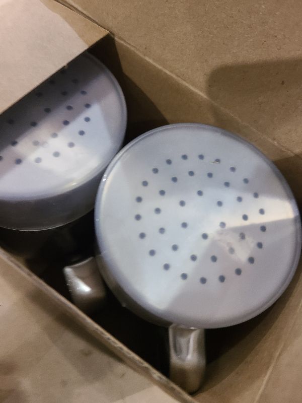 Photo 1 of 2-pack 13.5oz Stainless Steel Salt and Pepper Shakers with Lid and Handle Seasoning Dredge Shaker for Cooking Kitchen Baking Salt Candy