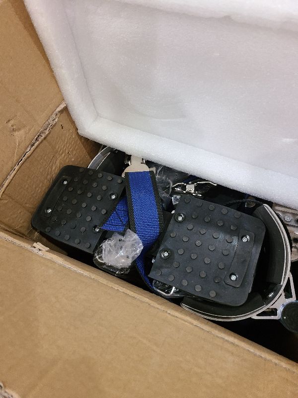 Photo 1 of 24 inch -40 inch Professional Grade Adjustable Drywall Stilts Taping Paint Stilt Aluminum Tool Stilt for Painting Painter Taping Blue