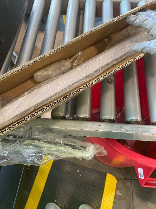 Photo 1 of 6FT Square Tube Handrall for Indoor Stairs,White Metal Stalr Raling,Wall Mount Stalr Ralling,Morden Industrial Handrail,500lbs Load,Loft Porch Deck Safety Rail,Non-Slip for Kid,Seniors,Pregnant