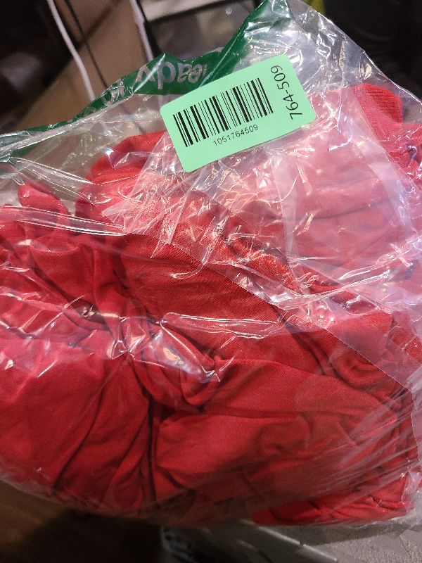 Photo 1 of 2 Pack 6 Feet Red Spandex Tablecloth for Rectangular Tables, Fitted & Stretch, Washable, Wrinkle Resistant, Perfect for Event, Wedding, Party, Banquet, Cocktail, Festival, and Table Protector