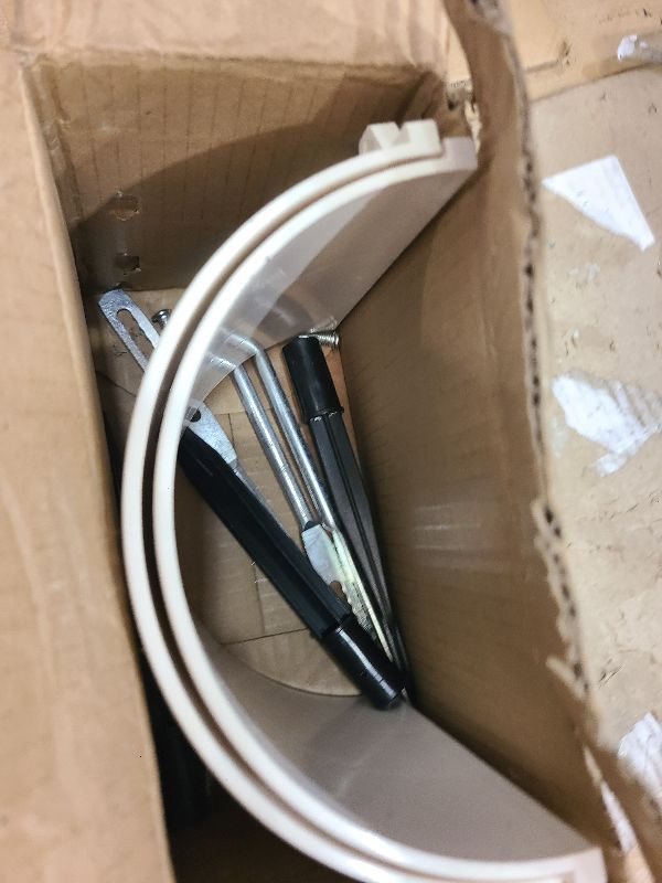 Photo 1 of 2 Pcs Sprinkler Guard, White Giant Yard Shield, Irrigation Splash Shield for sprinklers Blocker, Sprinkler Head Cover Guards for Lawns, Parks, Garden