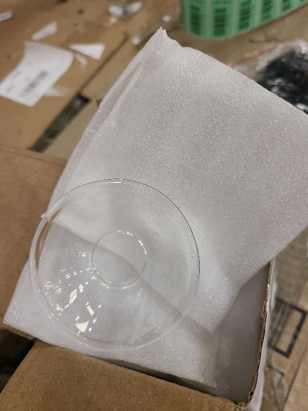 Photo 1 of 12Pcs Candle Drip Protectors for Candles Stick Candles Holder, Clear Glass Rings Taper Candles Wax Catcher, Candle Bobeches Tapers for Wedding Party Church Home, Accessories