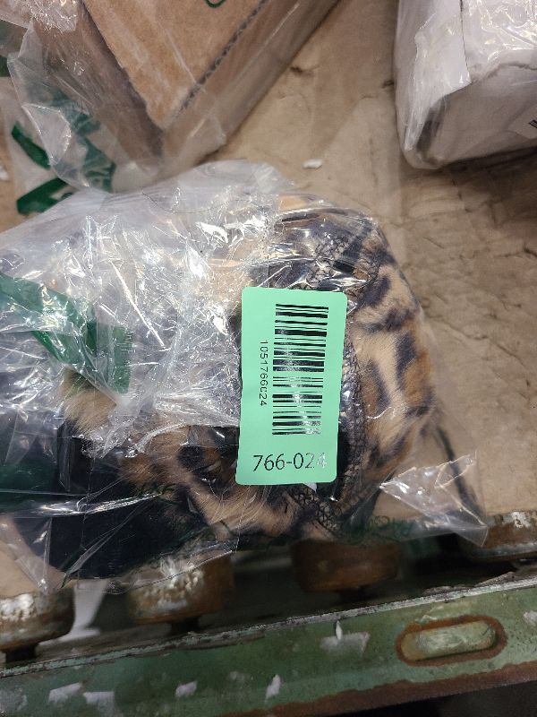 Photo 1 of 2000S Sexy 2 Piece Leopard Club Outfits, Ruched Tube Strapless Crop Top, Low Rise Booty Shorts Casual Going Out Rave medium