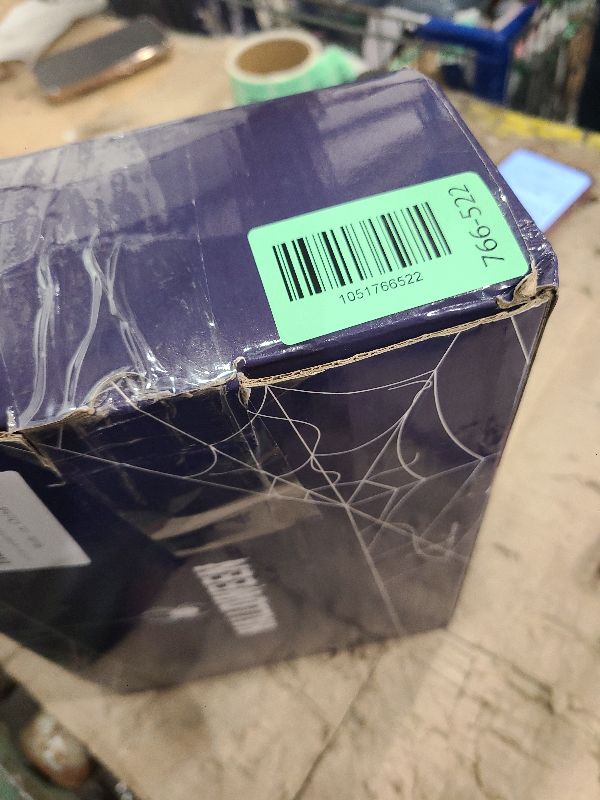 Photo 1 of 16.4 X 15.8Ft Giant Spider Web Halloween Decorations with 250 LED Lights, Halloween Spider Web Outdoor with 5Ft Large Spider, 3.53 Oz Stretch Web and 20 Small Spiders for Yard House Party Decoration