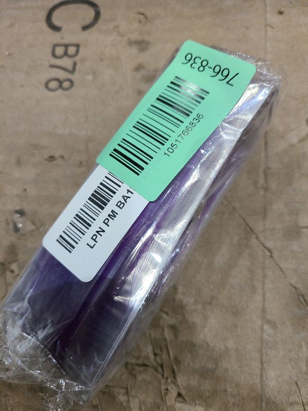 Photo 1 of 12 PCS Purple Hair Extensions Clip in, Colored Party Highlights Extension for Kids Girls Synthetic Hairpiece Straight 22 inch