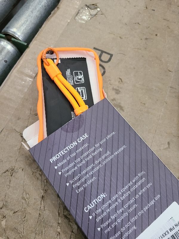 Photo 1 of 3 in 1 Magnetic for iPhone 17 Pro Case, 1X Screen Protector+1X Wrist Strap, Cute Wavy[Full Camera Protection] [Fit for MagSafe], Trendy Matte Women Girly Case for iPhone 17 Pro 6.3", Cosmic Orange