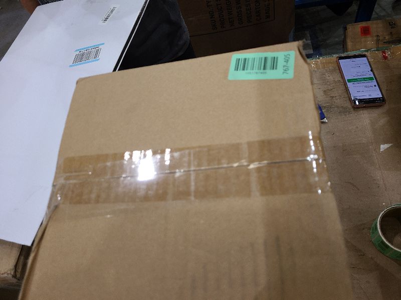 Photo 1 of 2 Pack Square Modern Trash Can Bedroom, 3Gal/12L Bathroom Trash Can Hidden Bag, Open Top Trash Bin Square Plastic, Minimalist Black Garbage Can with Inner Bucket (with 2 Handles) for Kitchen Office