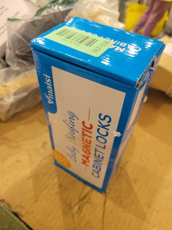 Photo 1 of 20 Pack Magnetic Cabinet Locks Baby Proofing - Vmaisi Children Proof Cupboard Drawers Latches - Adhesive Easy Installation