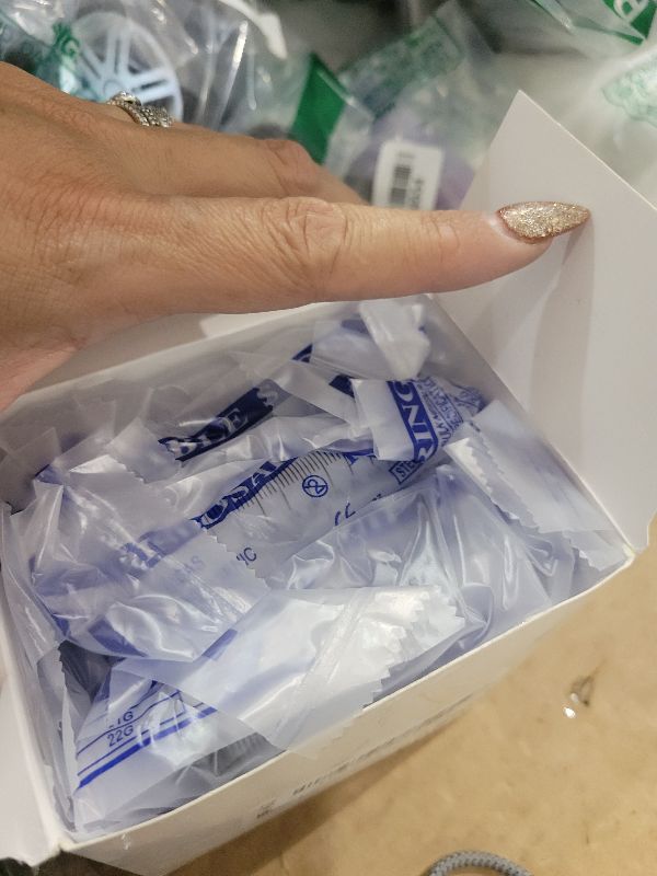 Photo 1 of 20 Packs Plastic Syringe with Measurement, Suitable for Measuring, Watering, Refilling