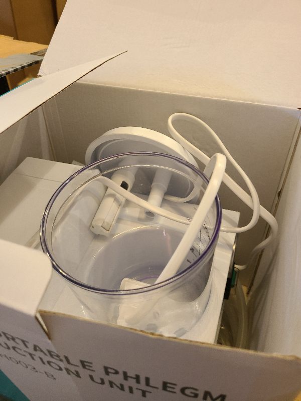 Photo 1 of 1000ml Portable Veterinary Suction Machine for Home Use 110V