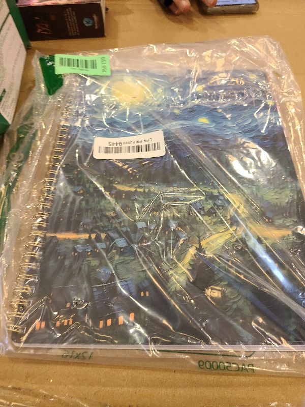 Photo 1 of 2026 Planner - 2026 Planner Weekly and Monthly, Planner 2026, Jan 2026 - Dec 2026, 8.5" x 11", Monthly Planners with Colourful Tabs & Pocket, Flexible Cover, Twin-Wire Binding- Oil Painting