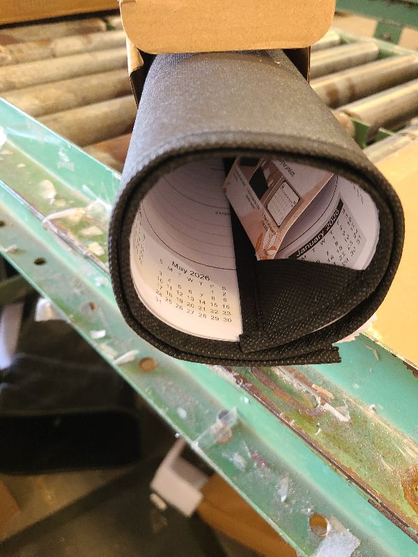 Photo 1 of 2026 Desk Calendar - JAN. 2026 – DEC. 2026, 22" x 17", Large Desk Calendar 2026, 12 Monthly Desk/Wall Calendar 2-in-1, Corner Protector, Desk Pad, Large Ruled Blocks