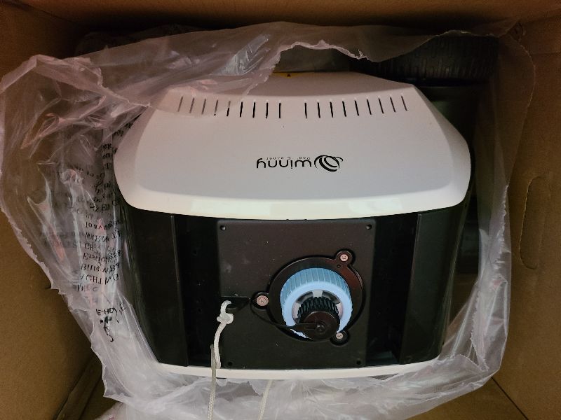 Photo 1 of (2025 Upgrade) Cordless Robotic Pool Vacuum for Above Ground Pools, 130-Mins Runtime Pool Cleaner with Self-Parking & 1300 Sq. Ft Coverage, Powerful Suction & 6600mAh (ice Blue)