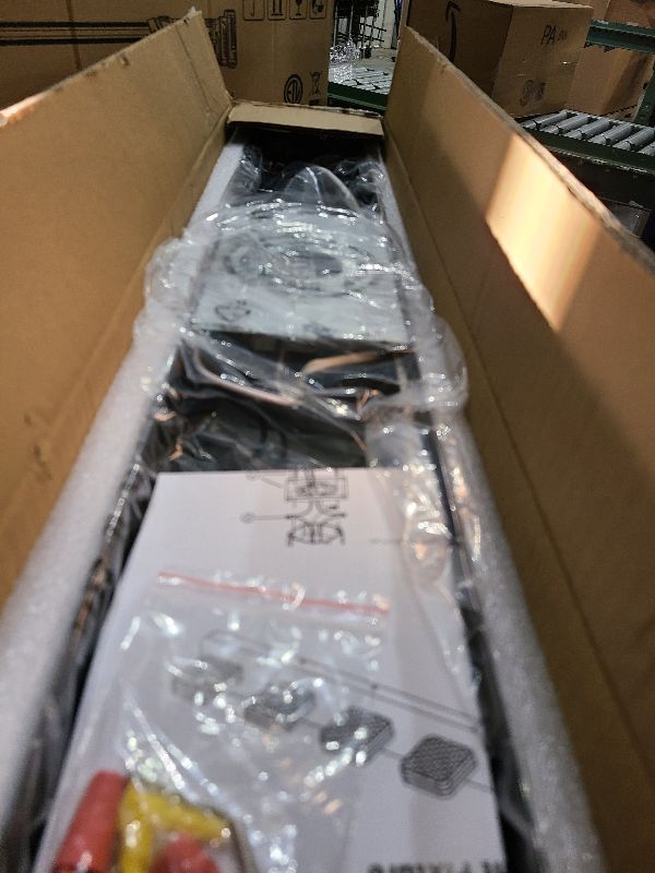 Photo 1 of 1600LM LED Modern Bathroom Vanity Light Fixtures, 360° Rotate Acrylic Matte Black Vanity Lights for Bathroom, Modern Wall Lighting Fixtures Over Mirror Kitchen Living Room (Natural White Light 5000K)