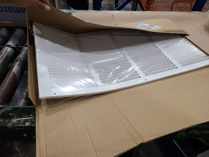 Photo 1 of 24x12 Return Air Grille(Duct Opening Size),Air Return Vent Cover,Flat Vent Cover,Rejillas De Aire Acondicionado para Casa,Return Air Grilles,Outer Dimensions:25.75"Wx13.75"H(24"Wx12"H, Duct Opening)