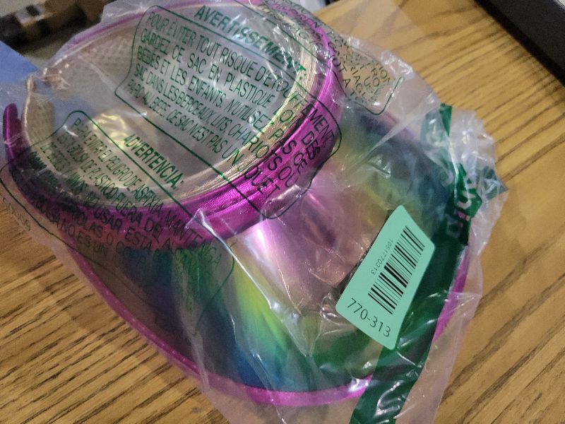 Photo 1 of 2 Pack Sun Visor Hats Women UV Sports Iridescent Multi Color Tennis Golf UPF Cap Headwear for Men Women Outdoor Summer Travel (Rose & Khaki)