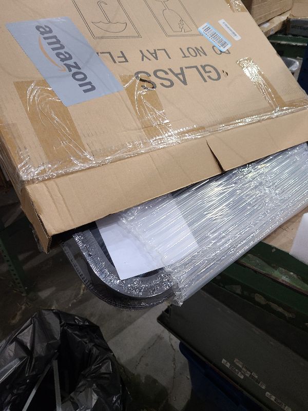 Photo 1 of 24"x15" RV Sliding Window - Horizontal Teardrop Style, DOT-Certified Tempered Glass & Trim Kit, Aluminum Alloy Frame w/Mesh Screen