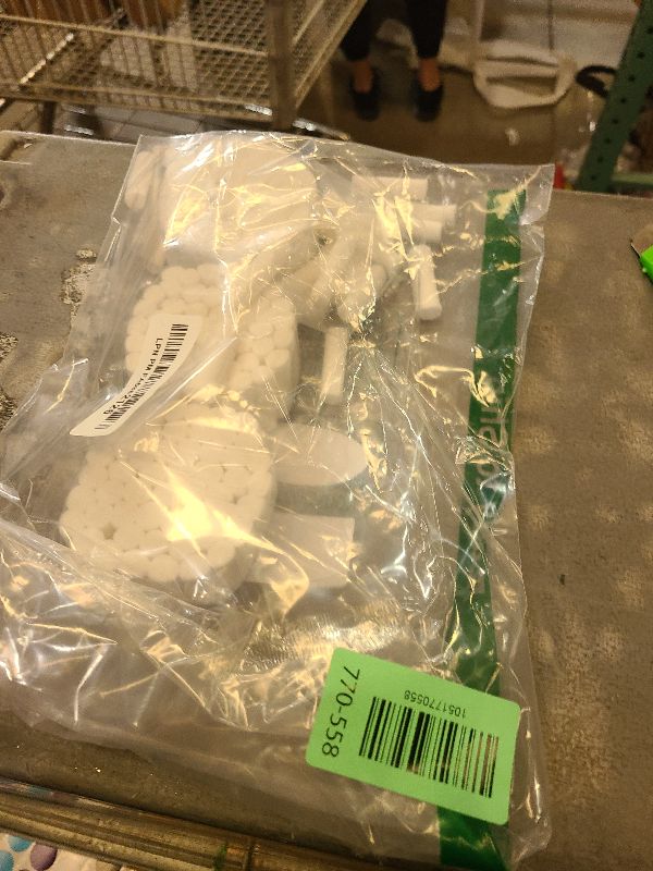 Photo 1 of 200 Count 1.5 Inch Dental Cotton Rolls, Non-Sterile 100% Cotton Gauze, High Absorbent Cotton for Mouth Care and Nosebleeds for Adults