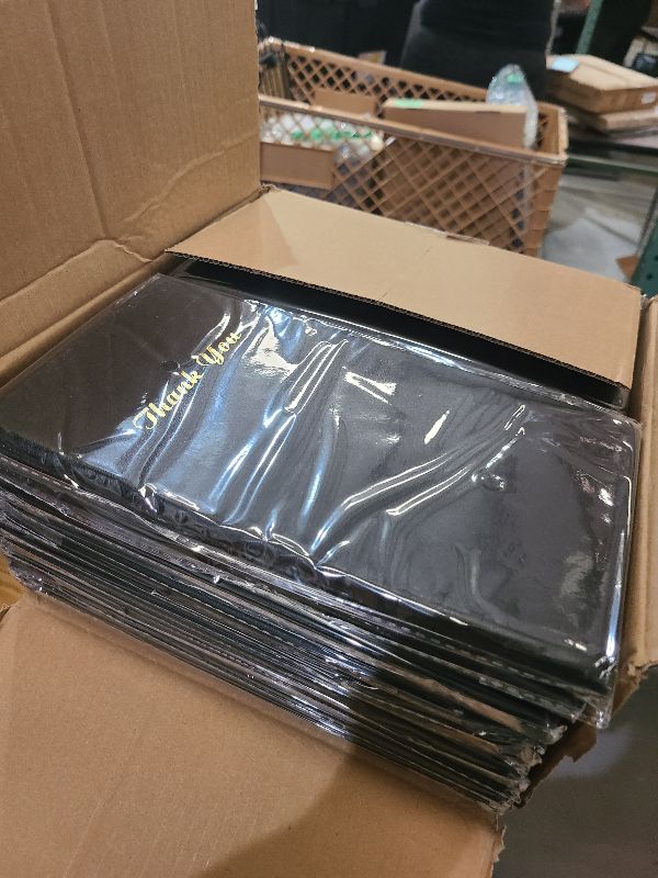 Photo 1 of 20 Pcs Server Books, Check Presenters for Restaurants, PVC Server Books for Waitress Guest Check Holder