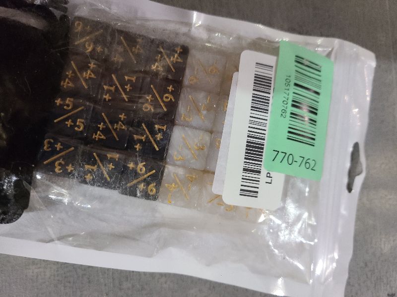 Photo 1 of 24 Pieces MTG Counters Dice +1/+1 Buff Tokens Black Plus 1 Counter Magic Dice Set for MTG D6 TCG Cards Gaming Accessories