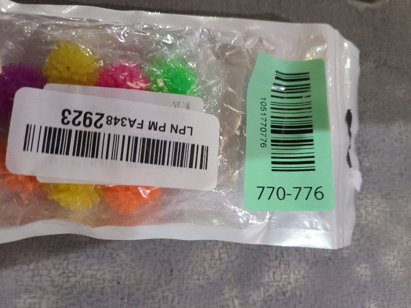 Photo 1 of 10Pcs Multicolour Mini Spiky Hedge Balls Porcupine Balls, Soft Sensory Balls in, Stress Relief, Fun Birthday Party Favors