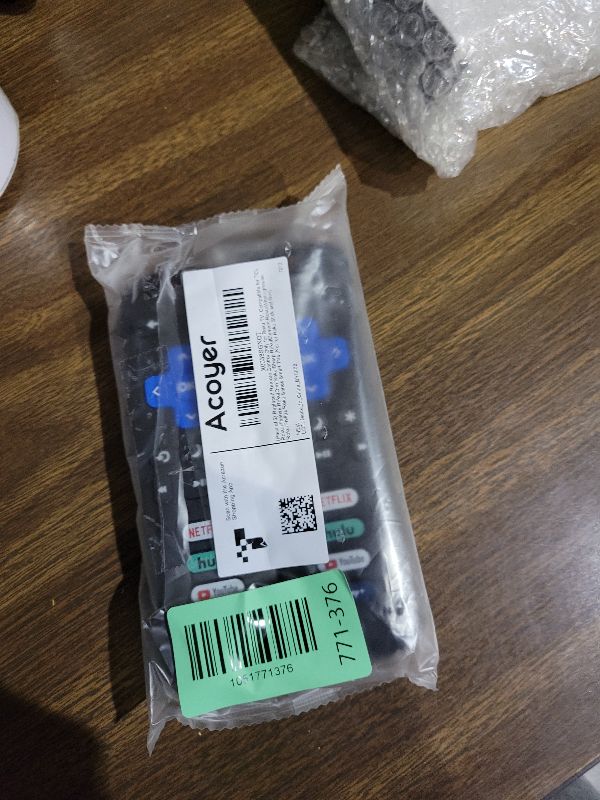 Photo 1 of (Pack of 2) Replacement Remote Control Only for Roku TV, Compatible for TCL Roku/Hisense Roku/Onn Roku/Sharp Roku/Element Roku/Westinghouse Roku/Philips Roku Smart TVs (Not for Roku Stick and Box)