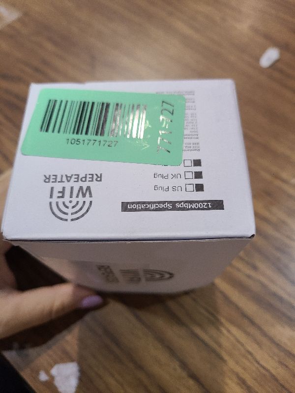 Photo 1 of 2025 1.2Gbps WiFi Extender Signal Booster, Up to 12880 sq. ft, Dual Band 5GHz/2.4GHz, WiFi Extenders Signal Booster for Home, WiFi Range Extender with Ethernet Port, Connects 100+ Devices