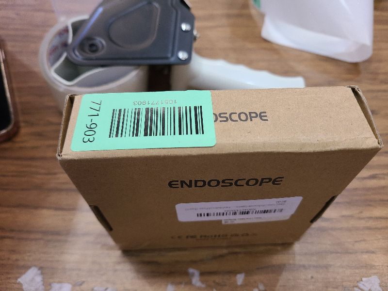 Photo 1 of [Dual-Lens] Endoscope Camera with Light, 1920P HD Borescope with 8+1 Adjustable LED Lights, IP67 Waterproof 16.5FT Semi-Rigid Snake Cord Inspection Camera for iPhone, iPad and Android Phone (Type C)